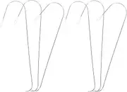 jojofuny 6Pcs Curved Beading Needles Eye Threading Tools for Bracelet Necklace Making Durable Bead Threader for Crafts Jewelry Projects