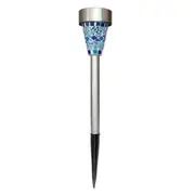 2Pc Solar Power Mosaic Led Garden Light Solar Energy Outdoor Lamp For Lawn