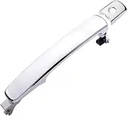Lcyolada Exterior Door Handle Front Left Driver Side for Nissan Rogue 2010-2015,Nissan Murano 2003-2007,Infiniti FX35 FX45 2003-2008 - Without Smart Key - Replace# 80640-CA012 - Chrome