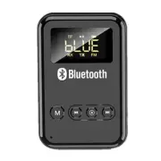 Wireless Bluetooth Transmitter Receiver Adapter For Car TV PC Audio Music FM TF