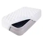 Twin Air Mattress Pad Sheets Cover, Air Mattress Topper Protector Plush Quilt...