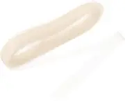 uxcell 25 Yards Stiff Horsehair Braid 1 Inch Wide for Polyester Boning Sewing Wedding Dress Dance Formal Dress Accessories, Light Beige