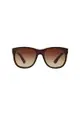 Ralph Lauren Women's Square Frame Brown Acetate Sunglasses - RL8141