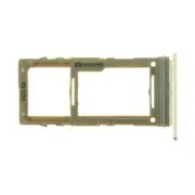 SIM Micro SD Card Tray for Samsung Galaxy Note 10+ Silver Replacement Parts