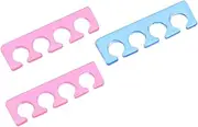 Minkissy 3pcs Manicure Nail Separator Professional Nail Art Tools Set Beauty Tool for Hands Feet