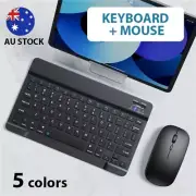 Bluetooth Keyboard Case With Mouse For iPad Pro Air 11/13-in M2/M4 6 5 4 Gen