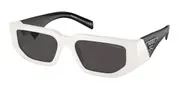Prada PR 09ZSF Asian Fit 1425S0 Men's Sunglasses White Size 55