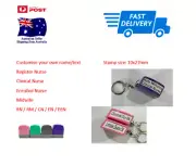 Custom Name Stamp Self inking stamp Registered Nurse Clinical Nurse RN EN Doctor