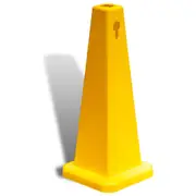 Floor Sign - Cone - BLANK