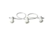 Outdoor Festoon String Light White Cable 5m