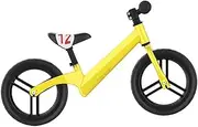 Balance Bike Tricycle Trike Children's Balance Bicycle, Children's Outdoor Yo-yo Two-Wheeled Beginners Without Pedal Training Bicycle Ultra-Light One-Piece Molding, 2-6 Years Old, 3 Colors