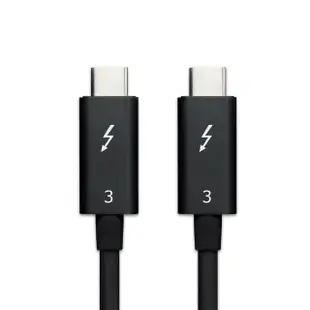 【TEKQ】Thunderbolt 3 Intel認證 USB-C 高速傳輸線(70cm)