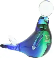 [Glass Of Venice] Murano Glass Seal - Blue and Green