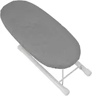 Small Ironing Board, Heat Resistant Mini Iron Board Portable Foldable Tabletop Ironing Board for Home Dorm Sewing Craft (Grey)