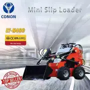 The 480 Mini Skid Steer Loader 23.5 hp is equipped with a Runtone gasoline engin