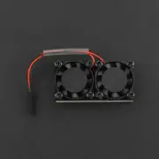 For Raspberry Pi Dual Fan Cooling Kit compatible For Raspberry Pi 3B/3B+/4B