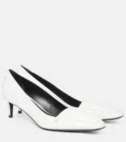 [Khaite] Khaite Celia 50 leather pumps AU 11 white