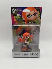 Orange Inkling Girl Amiibo - Splatoon Series