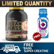 MAX'S CLEAN MASS 2.72KG || LEAN GAINER PROTEIN WPI WPC CARBOHYDRATES BCAAS *