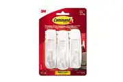 Command Hooks Value Pack 3 Hooks & 6 Strips (Large)