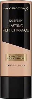 Max Factor Lasting Performance, Liquid Foundation, 109 Natural Bronze, 35ml (81455007)