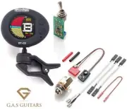 EMG PA2 PREAMP BOOSTER GUITAR ON / OFF VIA MINI TOGGLE SWITCH ( DT-C2 TUNER )