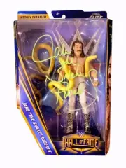Jake the Snake Roberts WWE Elite Hall Of Fame Figure Autographed Signed Signatur