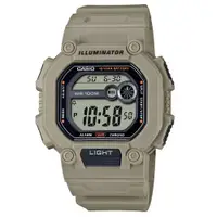 在飛比找ETMall東森購物網優惠-【CASIO 卡西歐】電子錶 樹脂錶帶 十年電力 防水100