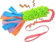 Dog Tug Toy, Bungee Tug of War Rope Toys with Squeaky Sound for Small Medium Large Dogs, Puppy Training Pull Toy for Exercise & Interactive Play Games