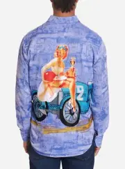 Robert Graham LIMITED EDITION SUMMER CRUISING sport shirt NEW WITH TAGS Small