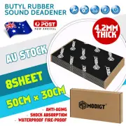 1.2㎡ Sound Deadening Mat Car Silent Compact Van Acoustic Wall Panel Pad (for: Peugeot)