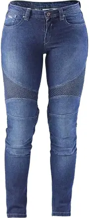 Furygan Purdey Evo Slim, jeans women , color: Blue , size: W30/L30