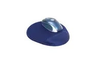 DAC MP127 Mouse Pad Blue with Gel Wrist Support, ACCO 0267590