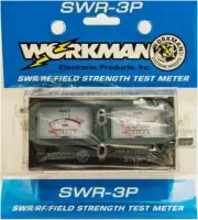 Workman SWR-3P SWR/RF Field Strength CB Radio Antenna Dual Test Meter 100 Watt