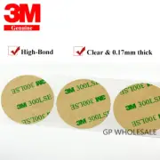 3M 300lse Super Stick Double Sided clear Tape Pads Mounting Adhesive 38mm Discs