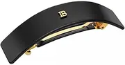 Balmain Paris Cellulose Acetate Barrette Pour Cheveux, Black, Large