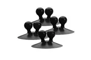 Dreamfarm Jot Suction Hooks (4 Pack) - Black