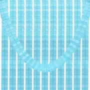 9.8ft Four-Leaf Garland, 12 Pack Tissue Paper Hanging Flower, Mint Green