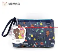 在飛比找Yahoo!奇摩拍賣優惠-LeSportsac x Line friends 牛仔熊大