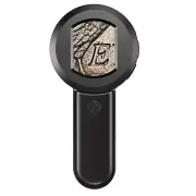 Portable Mini 2" LCD Pocket 100X Microscope Coin Jeweler Loupe Lens Illuminated