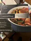 CorningWare French Navy QuickHeat 5.5 Quart Dutch Oven NEW Smoke & Pet Free