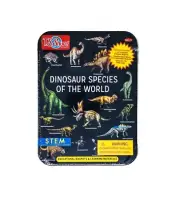 T.S. SHURE Bendon Dinosaur Species Of The World Educational Magnets Tin, STEM