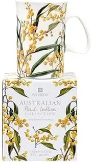 [Ashdene] Australian Floral Emblems - Wattle Can Mug