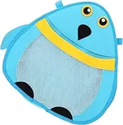 ABOOFAN Cute Animal Shaped Bath Organizer Pouch Cartoon Design Quick Drying Mesh Storage Bag for Tub Lightweight Bath Storage