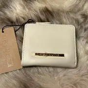 NWT Steve Madden French Wallet - Beautiful Oatmeal With Gold Hardware