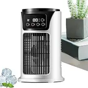 Air Cooling Fan, Portable Air Cooler | Air Conditioning Fan for Bedroom | Quiet Portable Air Conditioners, Small USB Powered Air Cooler