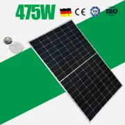12V 475W Fixed Solar Panel Mono Boat Caravan Camping Home Battery Charger Power