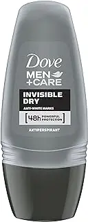 Dove Men+Care Antiperspirant Deodorant Roll On Invisible Dry, 50ml