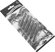 NUOBESTY Fine Carbon Sketching Sticks 6pcs Set Easy to Hold Use for Artists Students Beginners Australian Art Supplies