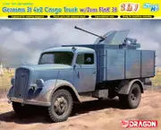 Dragon 1/35 German 3t 4x2 Truck w/2cm Flak 38 Plastic Model Kit DR6828